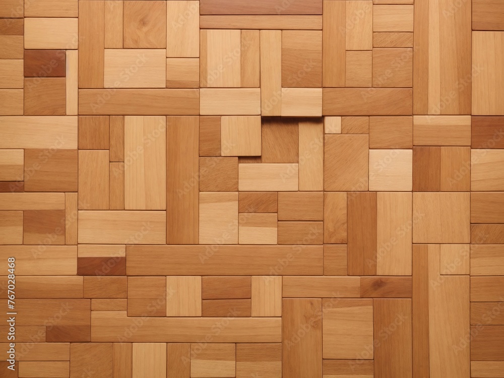 Naklejka premium 木で組まれた床