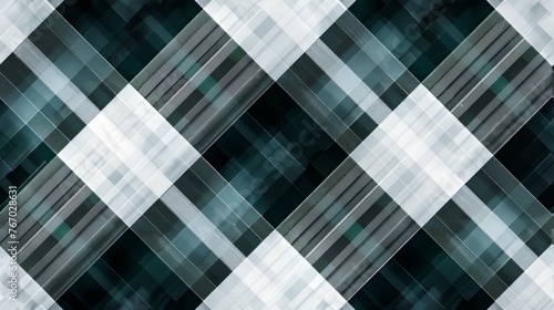 Wallpaper Mural A classic plaid background with a harmonious mix of shades of white, black and green. This timeless style adds a touch of sophistication and style to any design or presentation. Torontodigital.ca