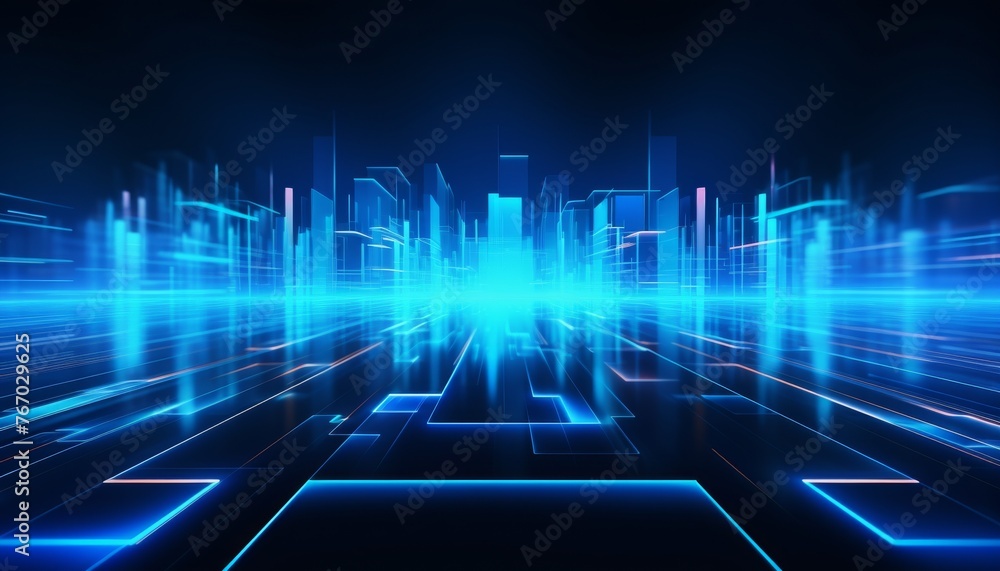 Futuristic technology concept background Futuristic technology concept background