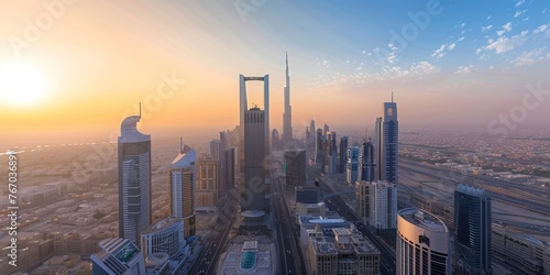 Riyadh Futuristic Skyline © mogamju
