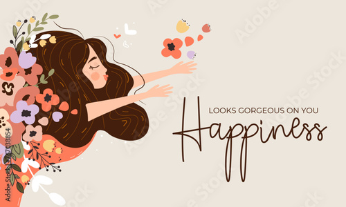 Brand Girl Illustration