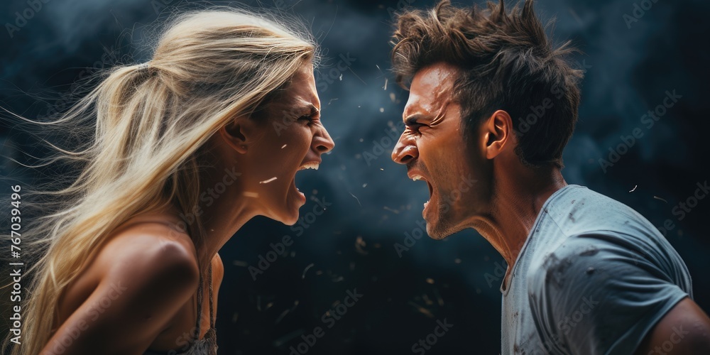 Quarrel between man and woman, Theme of problems in relationships