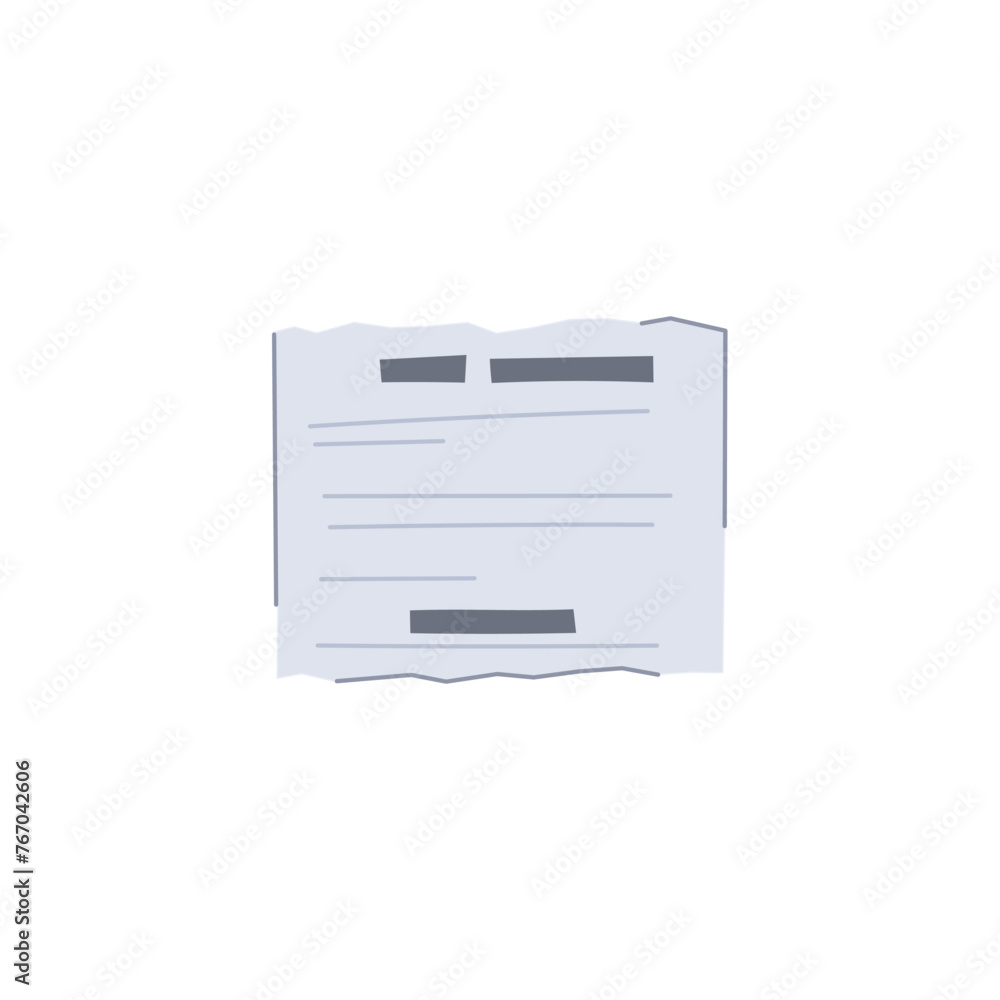 invoice receipt cartoon. check purchase, pay supermarket, money shop invoice receipt sign. isolated symbol vector illustration invoice receipt cartoon. check purchase, pay supermarket, money shop invoice receipt sign. isolated symbol vector illustration