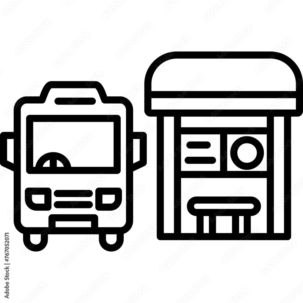 Bus Stop Icon