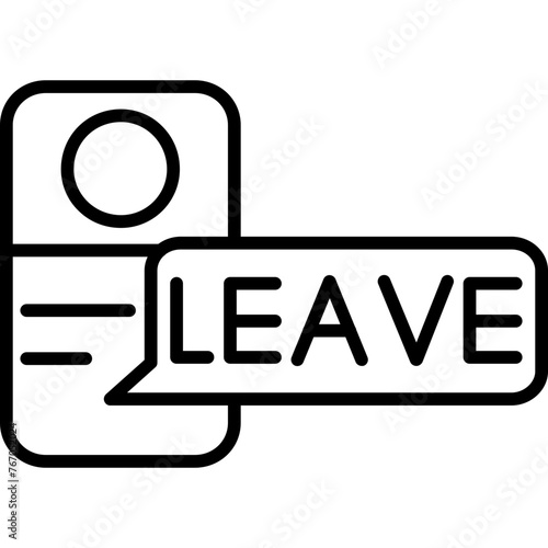 Leave Icon