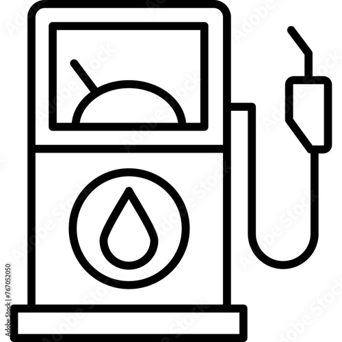 Gas Station Icon