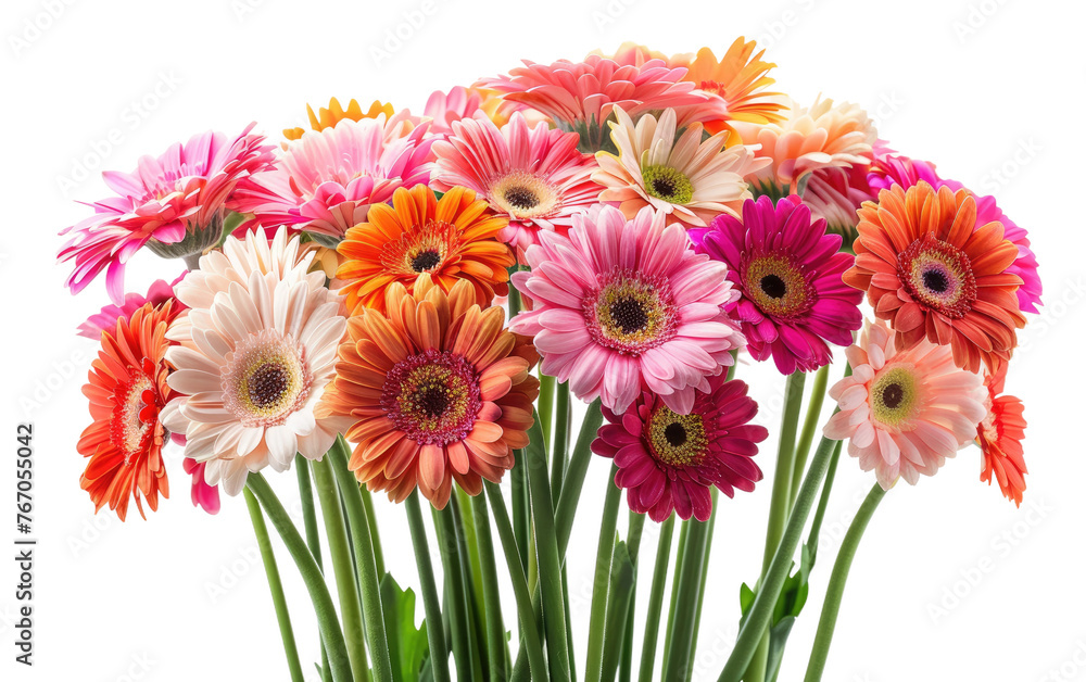 Erbera Blossom Arrangements isolated on transparent Background Erbera Blossom Arrangements isolated on transparent Background