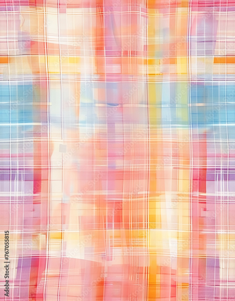 opalescent pastel plaid background. AI generative opalescent pastel plaid background. AI generative