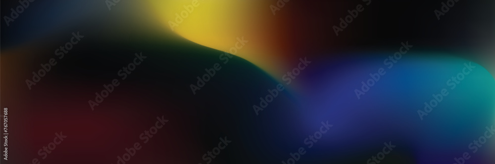 Fototapeta premium Creative covers or horizontal posters concept in modern minimal style for corporate identity, branding, social media advertising, promo. Minimalist cover design template
