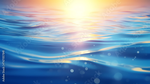 Abstract dreamy water background