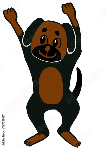 dancing dog