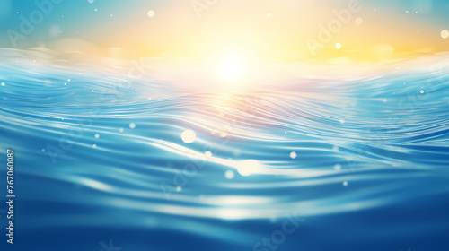 Abstract dreamy water background