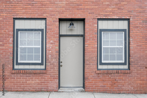 Vintage Building WIth Red Brick
