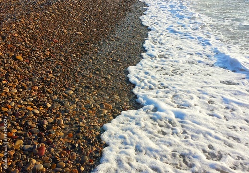 stones colors beach background texture pattern natural chinitas coast summer wave shore sea