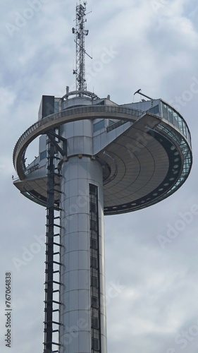 moncloa lighthouse mirador madrid architecture tourism capital spain vacations must see photo