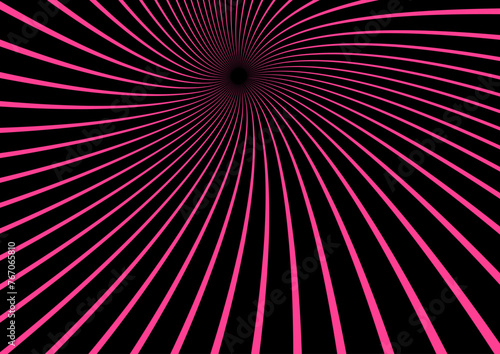 サイバー背景。放射状のインパクトを与えるエフェクト。