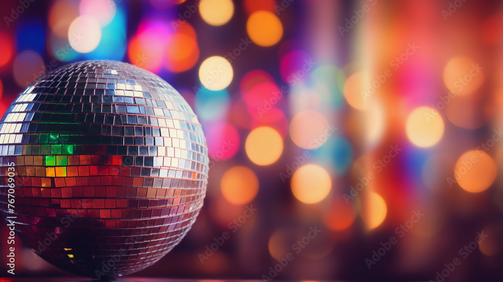 Fototapeta premium disco ball