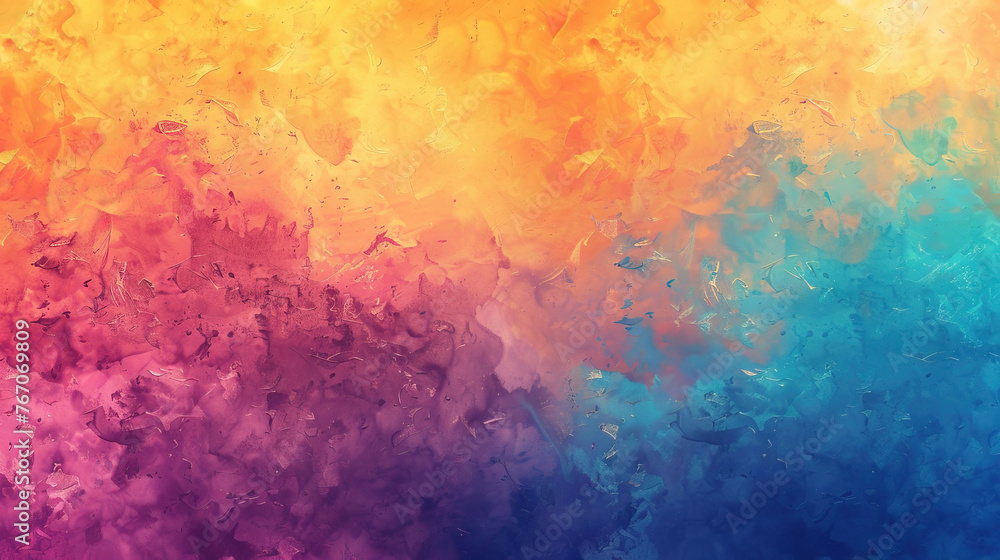 International Colour Day background. Copy space. Abstract background. Colorful background. April background banner for special or awareness day, week or month. Business and media social background.  - obrazy, fototapety, plakaty 