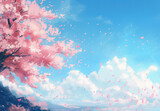 日本の桜｜cherry_blossomes | Generate AI