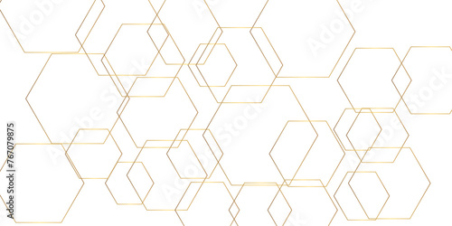Abstract background with honeycomb seamless pattern hexagon. Abstract background with lines. Modern simple style hexagonal graphic concept. Background with hexagons.