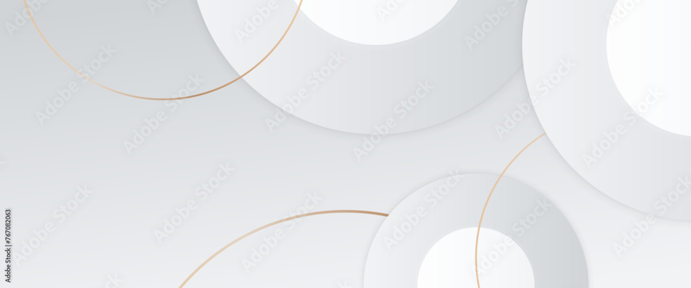 White and gold vector abstract geometrical shape modern banner. For website, banners, brochure, posters, flyer, card, and cover White and gold vector abstract geometrical shape modern banner. For website, banners, brochure, posters, flyer, card, and cover