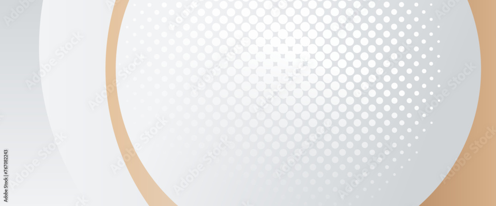 © SyahCreation - White and gold vector gradient abstract banner design. Graphic design element modern style concept for background, banner, flyer, card, wallpaper, cover, or brochure © SyahCreation - White and gold vector gradient abstract banner design. Graphic design element modern style concept for background, banner, flyer, card, wallpaper, cover, or brochure