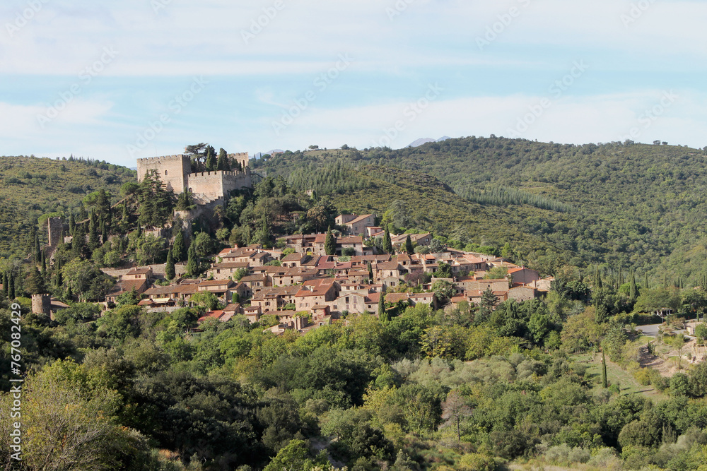 Occitanie, village de Castelnou