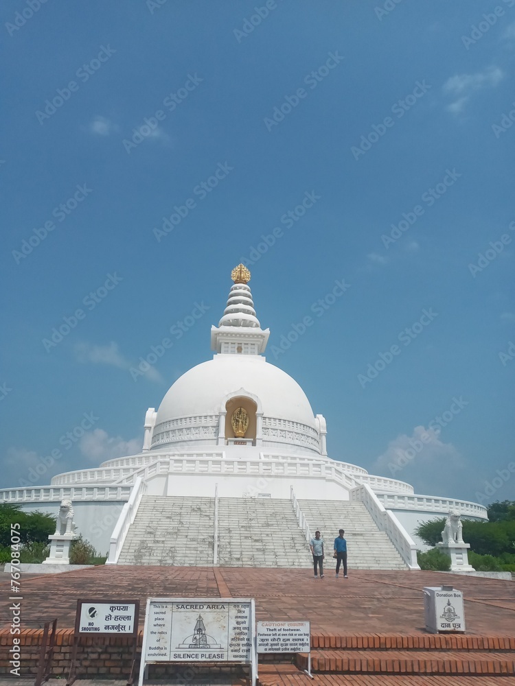 stupa in Nepalcountry