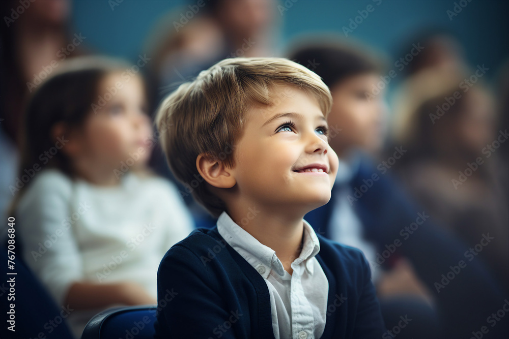 Young students and pupils in school college library on a break spending study year back school Generative AI Young students and pupils in school college library on a break spending study year back school Generative AI