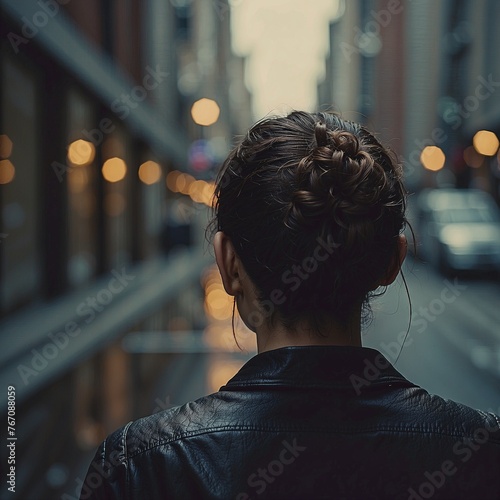 person in the city
