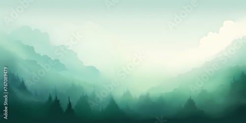 A serene gradient background, starting with gentle pastel greens and blending into rich emerald tones, inviting imagination and creativity to flourish.