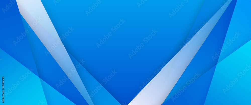 Blue vector gradient abstract banner design. Graphic design element modern style concept for background, banner, flyer, card, wallpaper, cover, or brochure