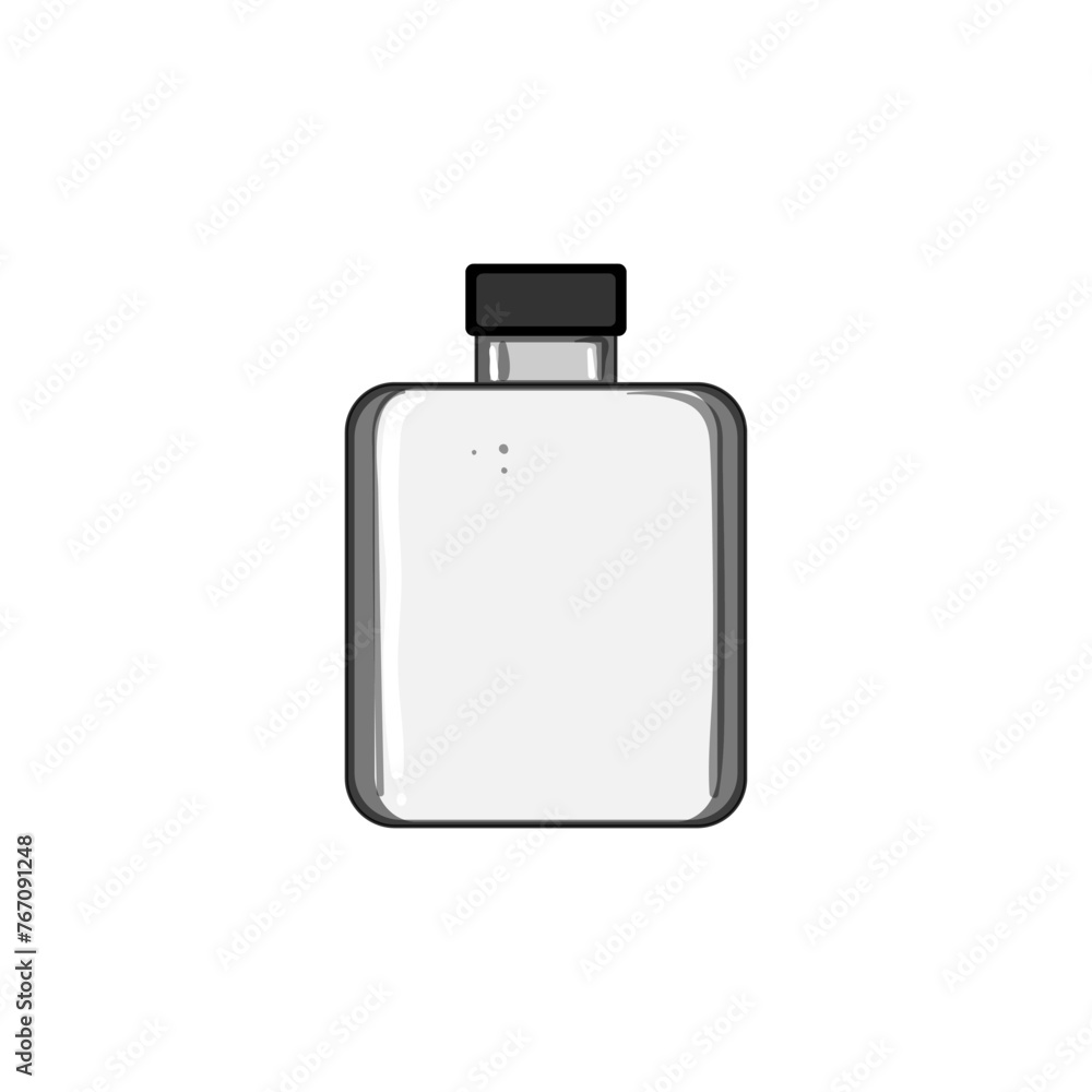 bottle flask alcohol cartoon. metal vodka, mockup whisky, splash banner bottle flask alcohol sign. isolated symbol vector illustration bottle flask alcohol cartoon. metal vodka, mockup whisky, splash banner bottle flask alcohol sign. isolated symbol vector illustration