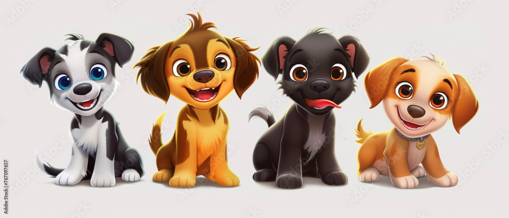 cute cartoon puppies cute cartoon puppies