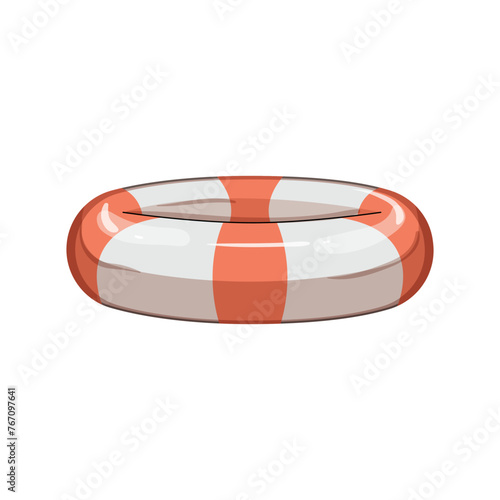 rescue lifebuoy cartoon. ring safety, lifeguard belt, pool float rescue lifebuoy sign. isolated symbol vector illustration