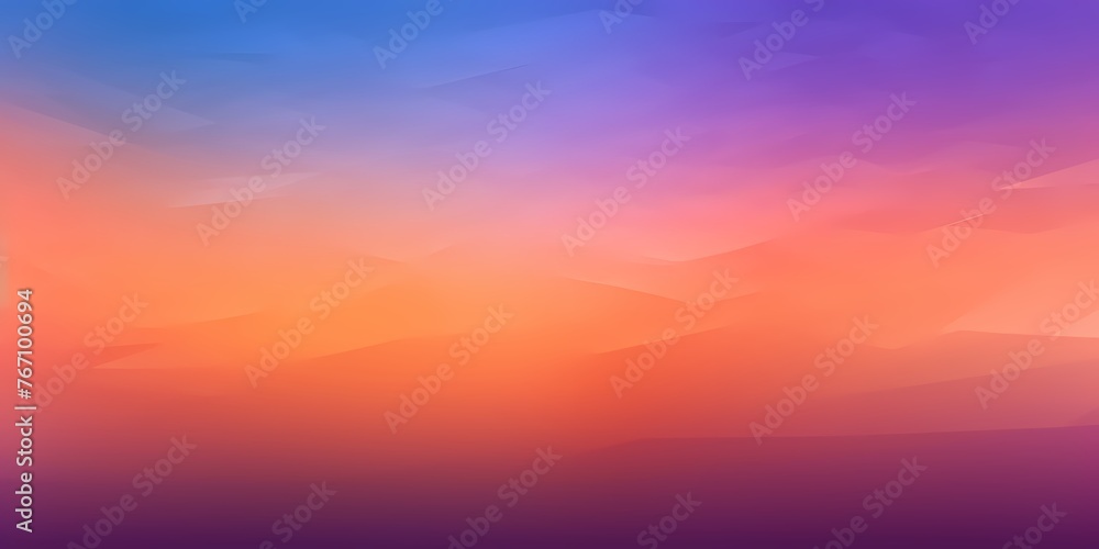 A lively gradient background, shifting from tangerine oranges to royal purples, providing an energetic setting for graphic resources.