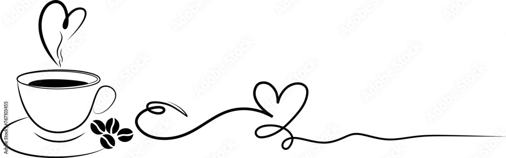 line art coffe cup line art coffe cup