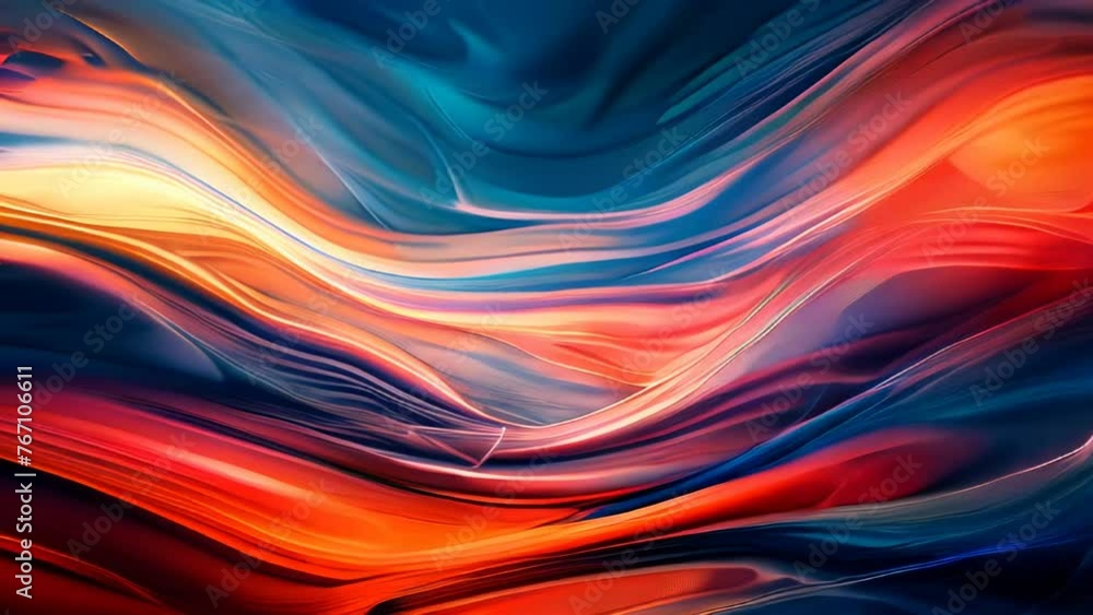 abstract colorful background with smooth lines in blue, orange and red abstract colorful background with smooth lines in blue, orange and red