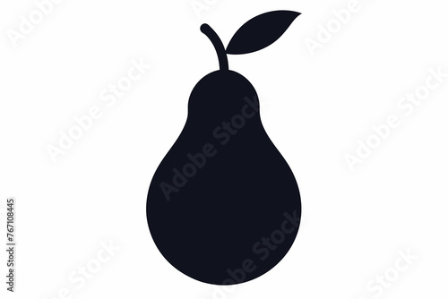 pear-silhouette-vector-white-background .