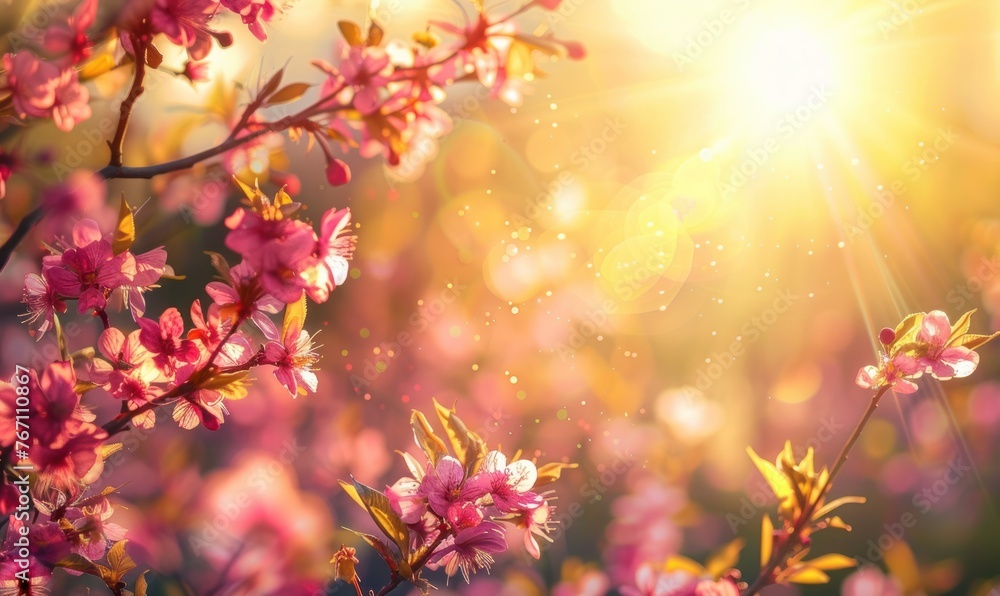Beautiful cherry blossom sakura in spring time with soft focus. Blossoming branch of pink sakura flowers blooming in spring. Beautiful cherry blossom sakura in spring time with soft focus. Blossoming branch of pink sakura flowers blooming in spring.