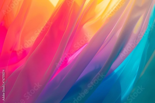 Vibrant Rainbow Gradient Overlay, Abstract Background