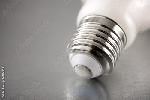 Close-up of a light bulb socket photo