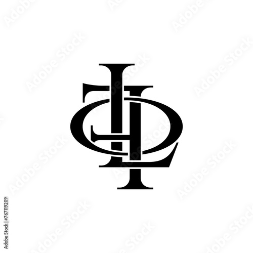 flo typograhy letter monogram logo design