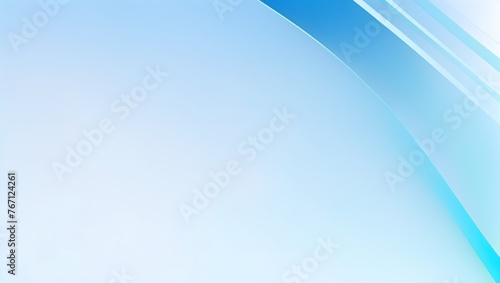Abstract blue modern banner with lines. Gradient blue backdrop with stripes.