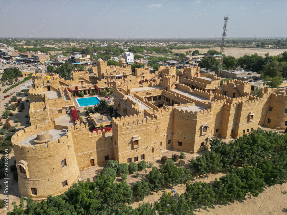 Fotografie col drone in India Rajasthan