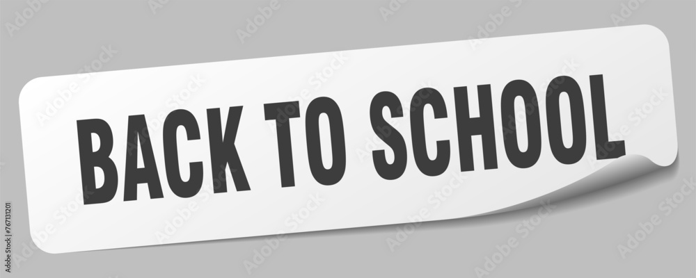 back to school sticker. back to school label back to school sticker. back to school label