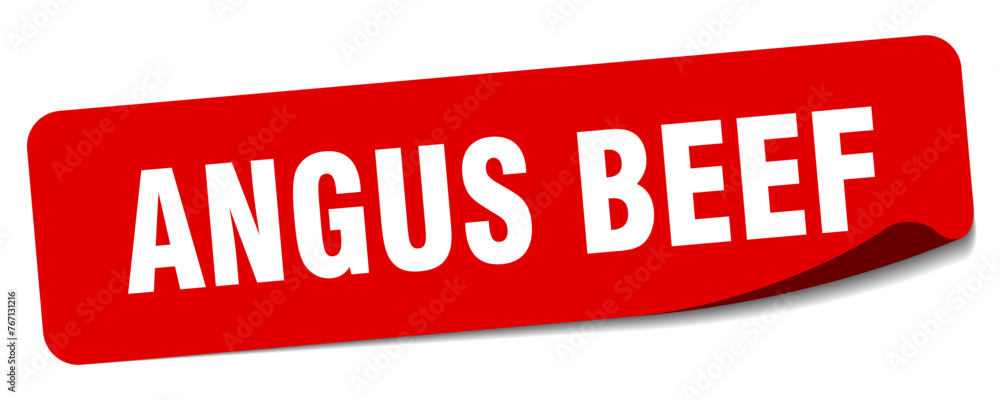 angus beef sticker. angus beef label angus beef sticker. angus beef label