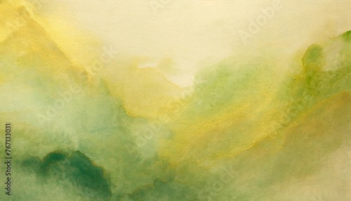 watercolor emerald background texture painting watercolour abstract deep green backdrop stains on paper