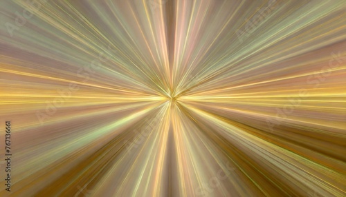 abstract background with golden neon rays of light