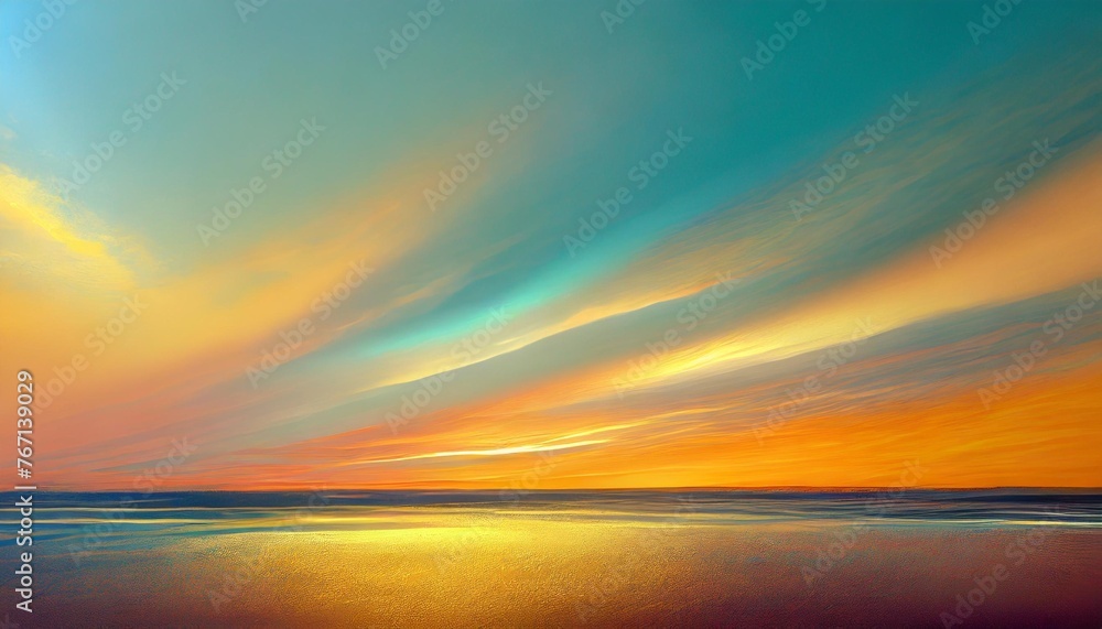 colorful dawn background